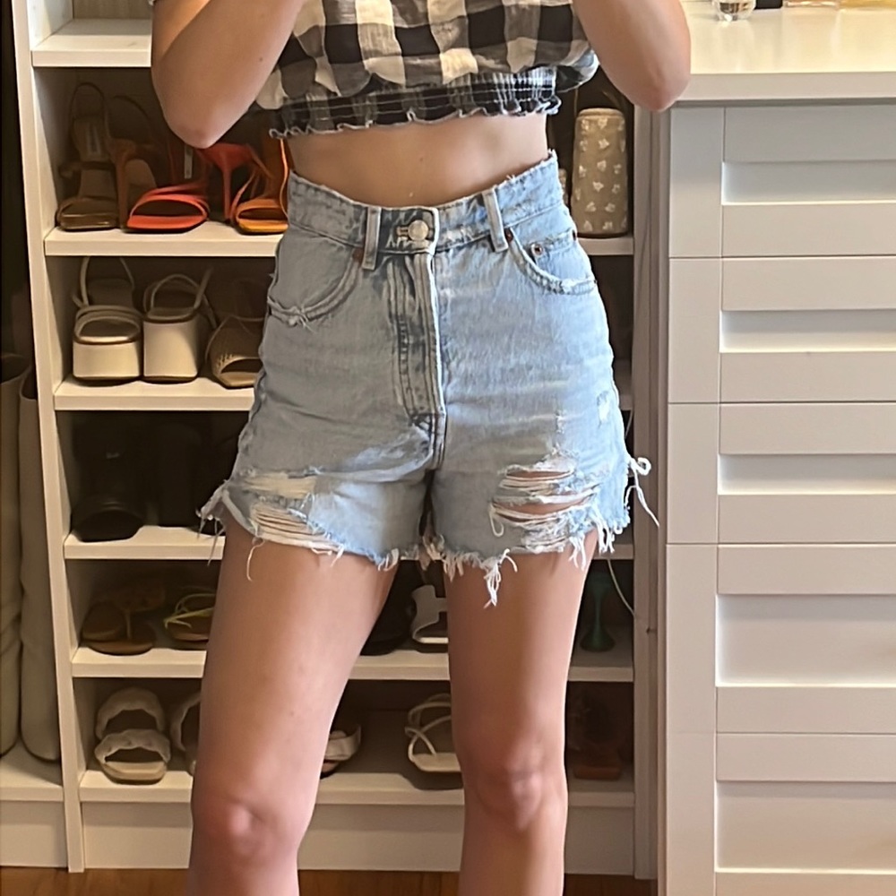 Zara mom jeans size 25/0